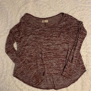 Reddish Long sleeve shirt